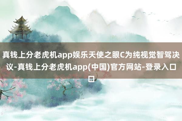 真钱上分老虎机app娱乐天使之眼C为纯视觉智驾决议-真钱上分老虎机app(中国)官方网站-登录入口